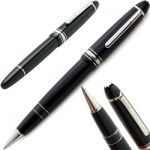 Montblanc Meisterstuck Rollerball Pen SS Black Medium Size 